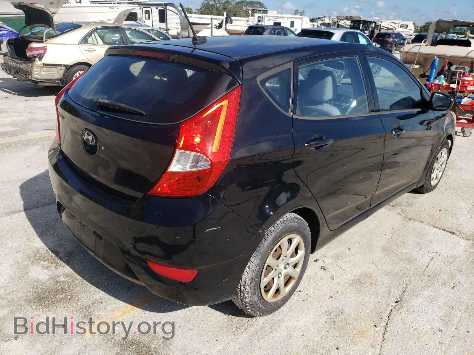 2012 HYUNDAI ACCENT - VIN: KMHCT5AE0CU088409 - Photo 4