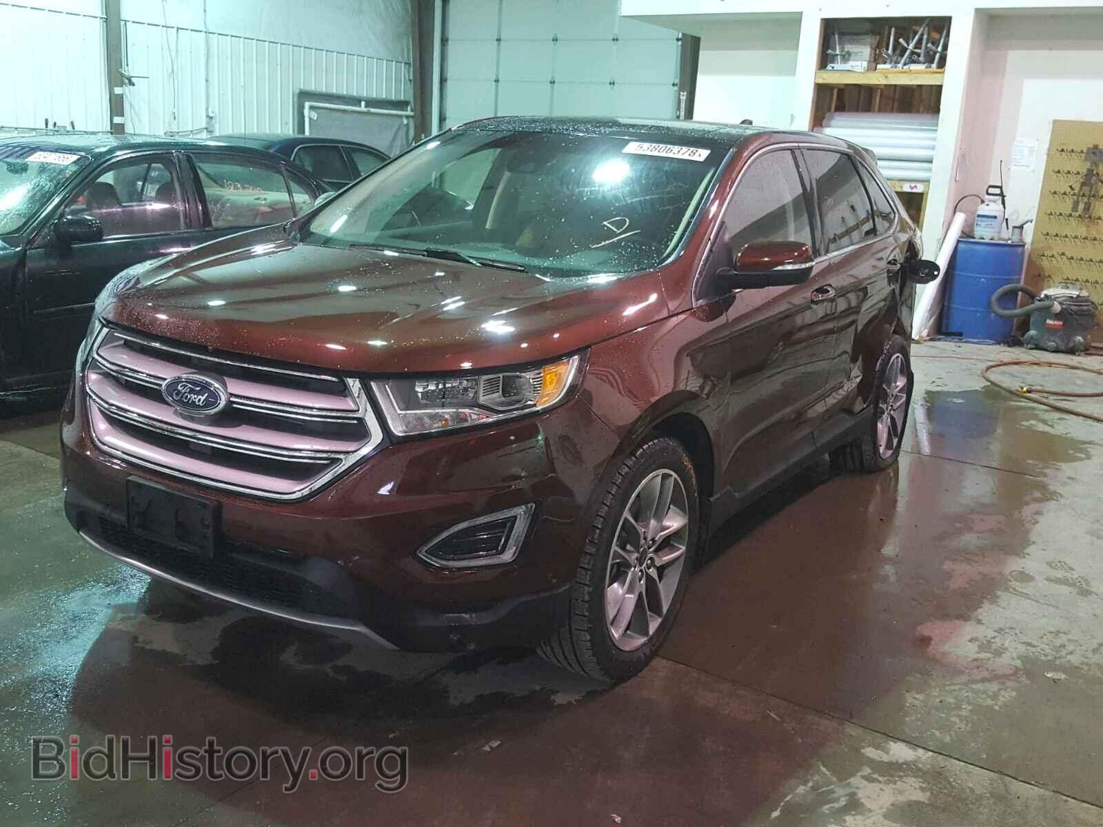 2016 FORD EDGE TITAN - VIN: 2FMPK4K89GBB88623 - Фото 2