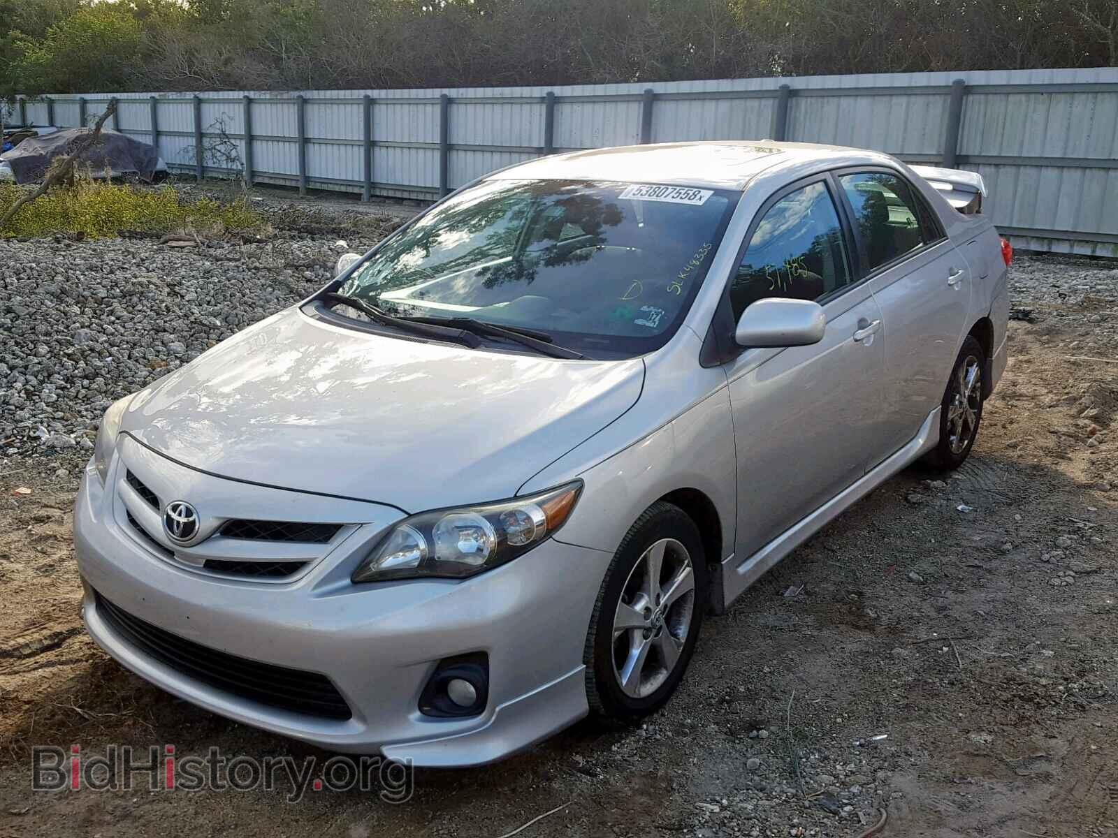 2012 TOYOTA COROLLA BA - VIN: 5YFBU4EE2CP025761 - Фото 2
