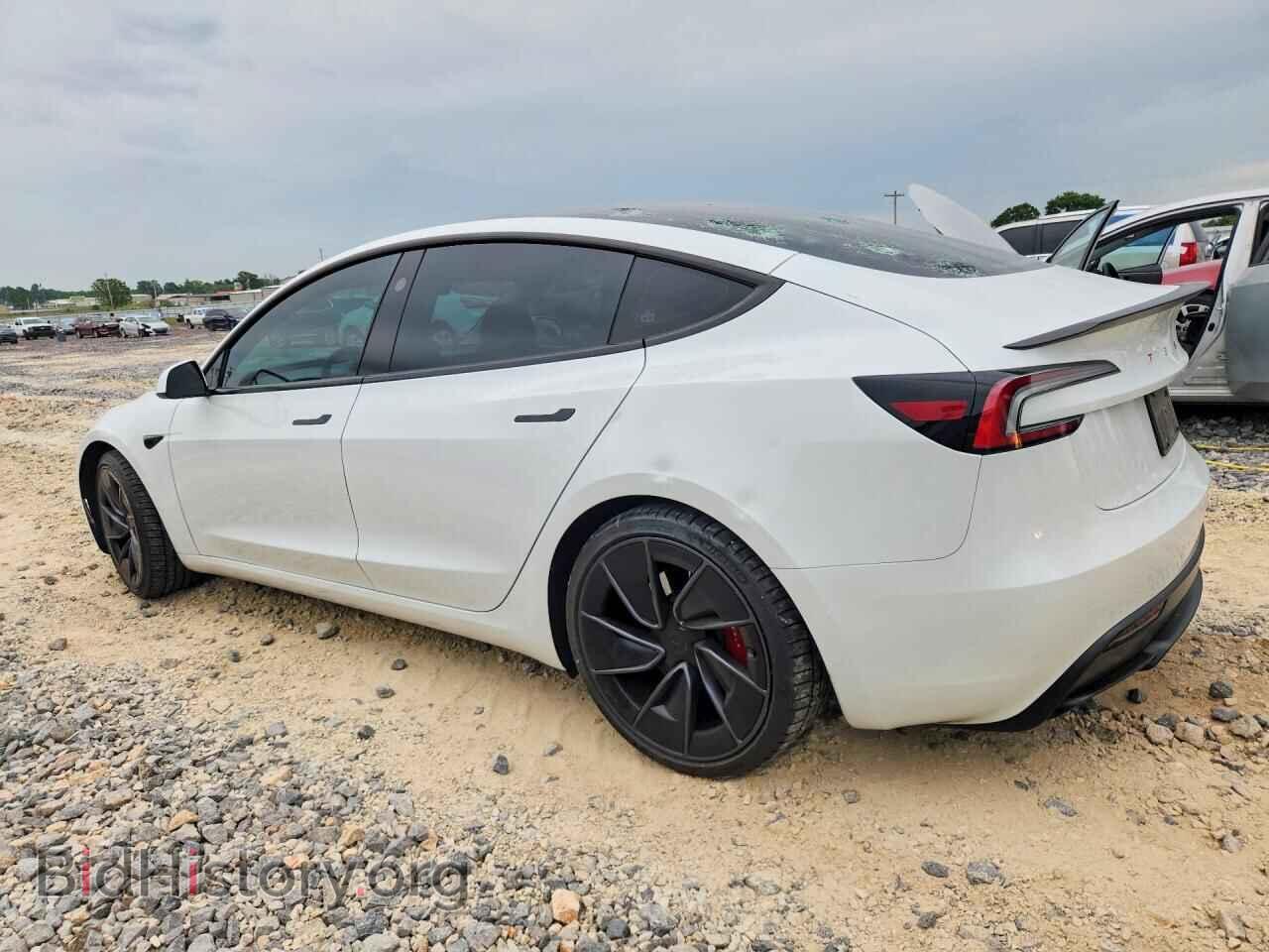2024 TESLA MODEL 3 - VIN: 5YJ3E1ET9RF820180 - Фото 2