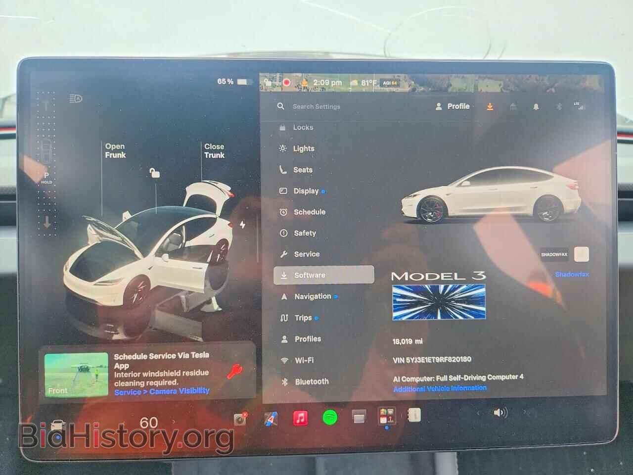 2024 TESLA MODEL 3 - VIN: 5YJ3E1ET9RF820180 - Фото 9