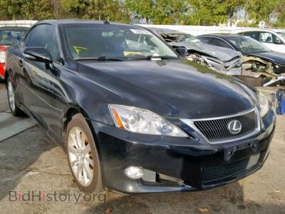 2010 Lexus IS 250, черный — VIN JTHFF2C23A2506184, Copart
