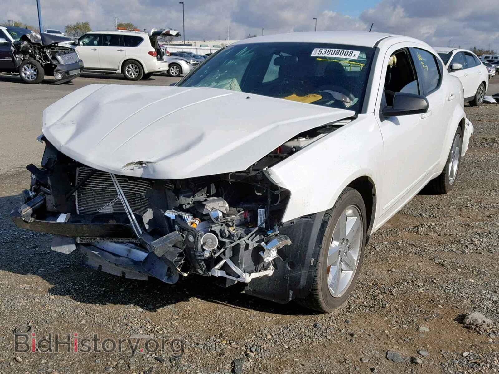2012 DODGE AVENGER - VIN: 1C3CDZABXCN322890 - Фото 2