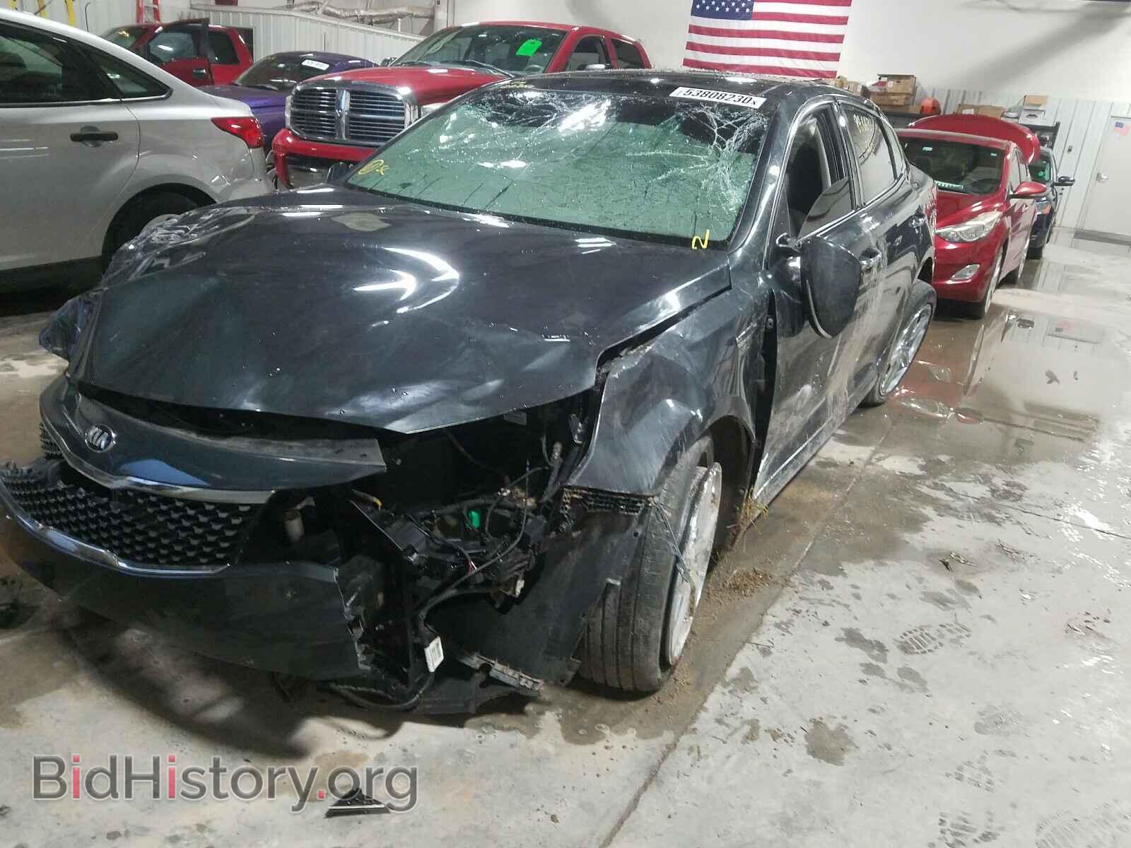 2016 KIA OPTIMA - VIN: 5XXGU4L32GG007010 - Фото 2