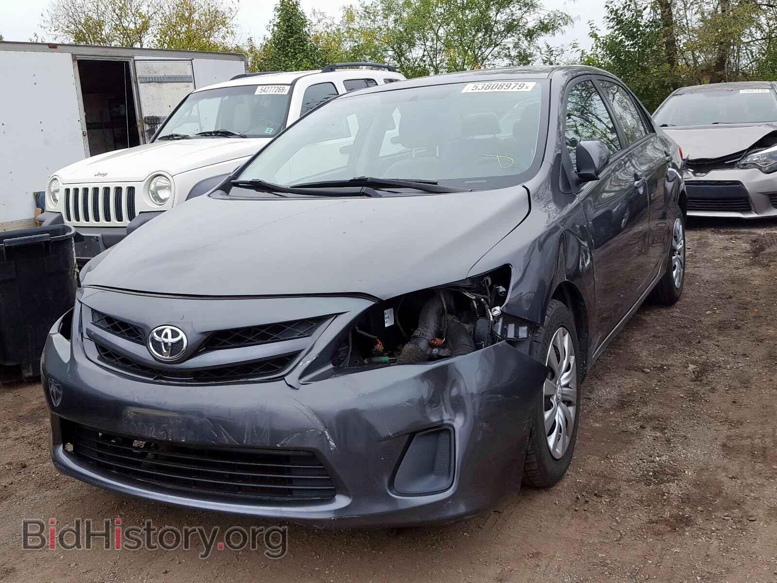 2012 TOYOTA COROLLA BA - VIN: 2T1BU4EE5CC816785 - Фото 2