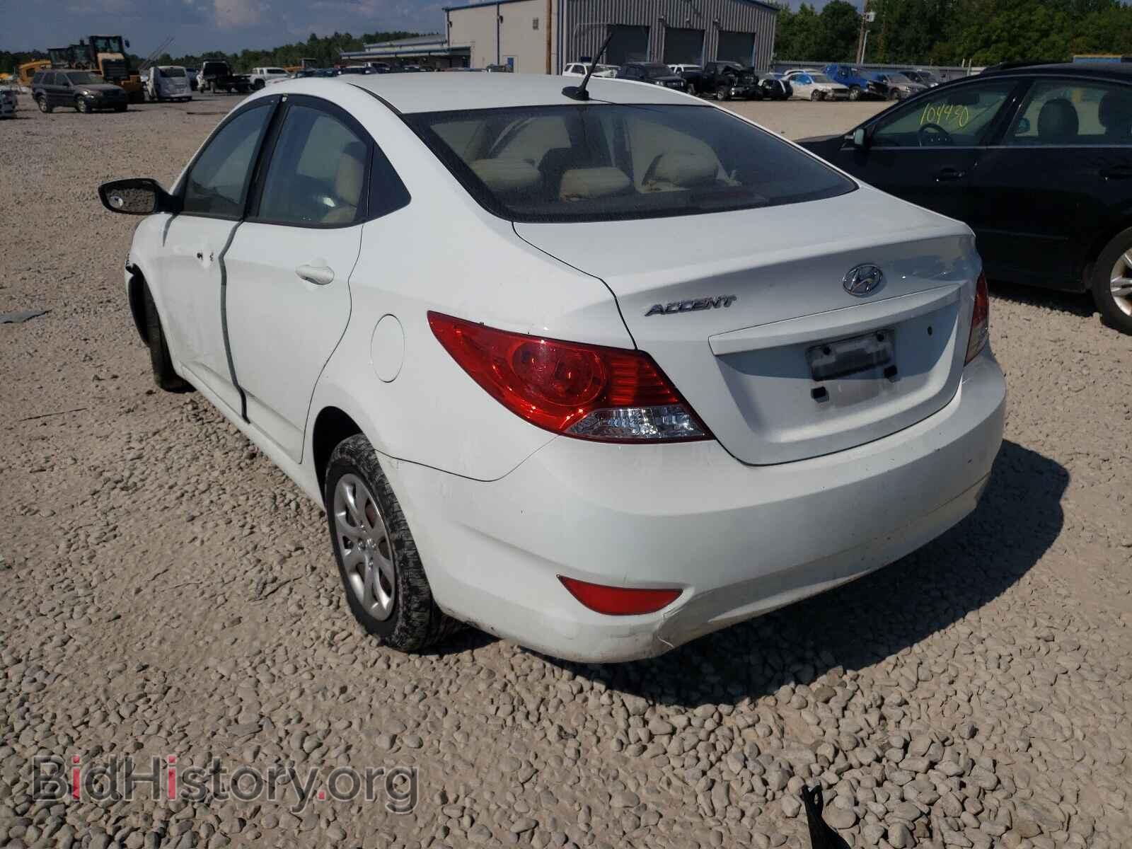 2013 HYUNDAI ACCENT - VIN: KMHCT4AE2DU522130 - Фото 3
