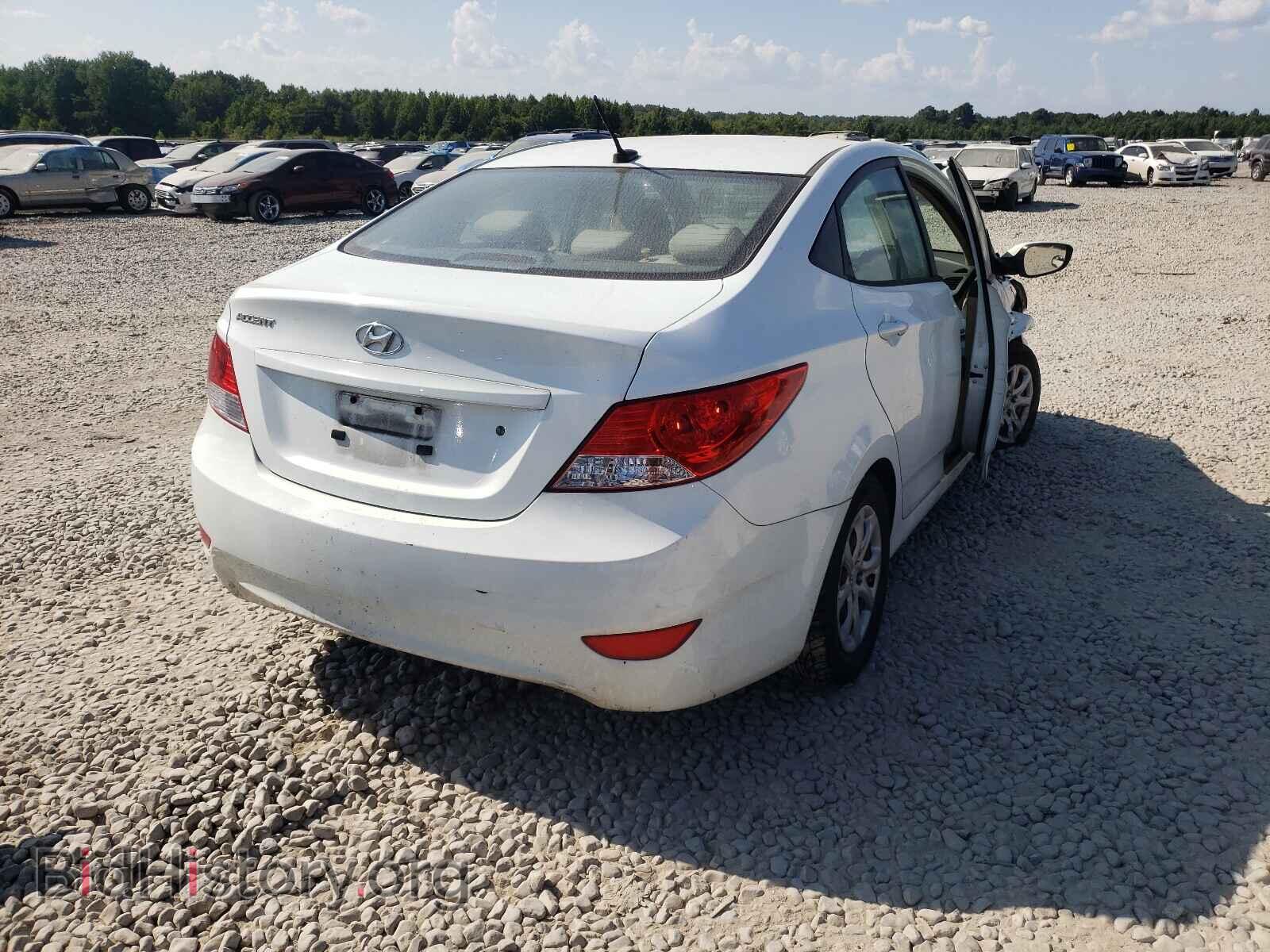 2013 HYUNDAI ACCENT - VIN: KMHCT4AE2DU522130 - Фото 4