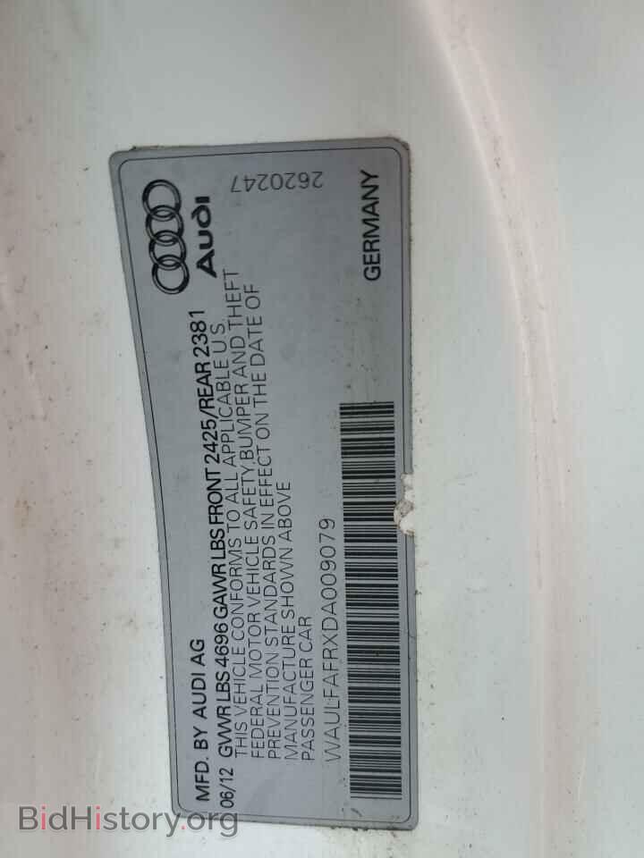 2013 AUDI A5 - VIN: WAULFAFRXDA009079 - Photo 12