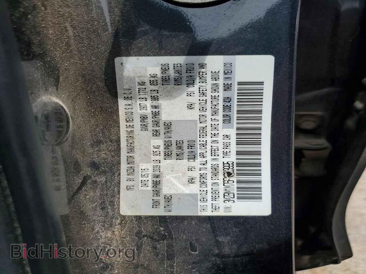 2015 MAZDA 3 - VIN: 3MZBM1M76FM223995 - Фото 12