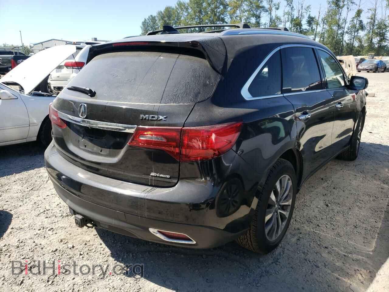 2014 ACURA MDX - VIN: 5FRYD4H40EB002280 - Фото 4