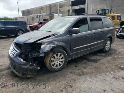 2016 Chrysler MINIVAN Touring, gray — VIN 2C4RC1BG4GR156329, Copart