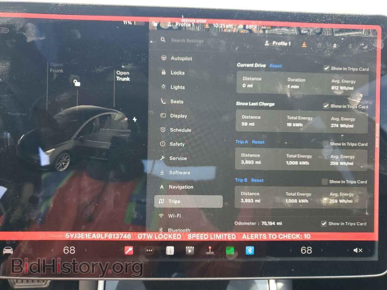 2020 TESLA MODEL 3 - VIN: 5YJ3E1EA9LF613746 - Photo 9