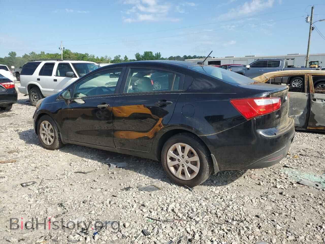 2013 KIA RIO - VIN: KNADM4A3XD6236564 - Фото 2