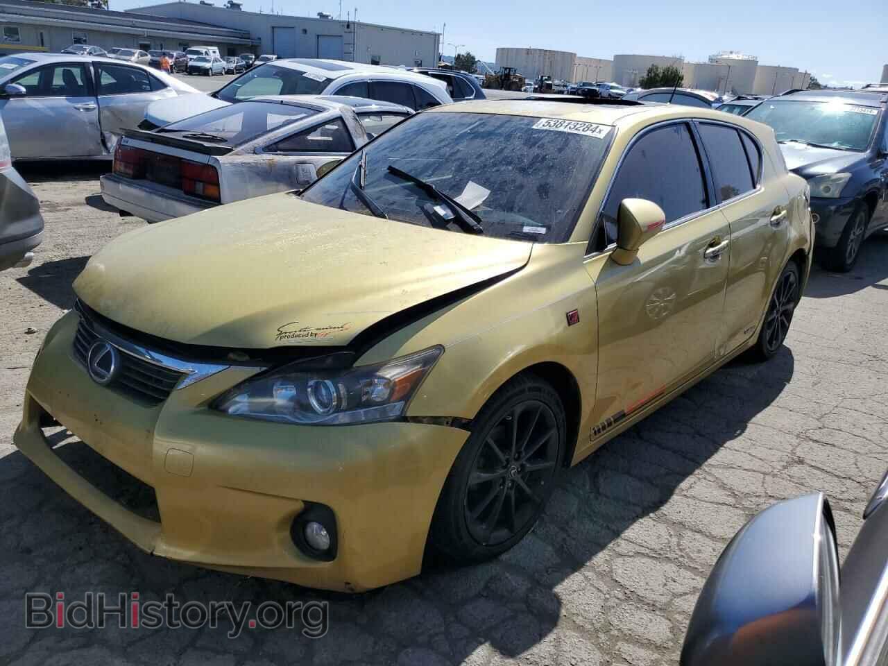 Photo JTHKD5BH6B2045415 - LEXUS CT 200 2011