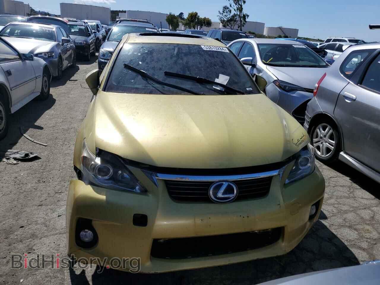 2011 LEXUS CT 200 - VIN: JTHKD5BH6B2045415 - Фото 5