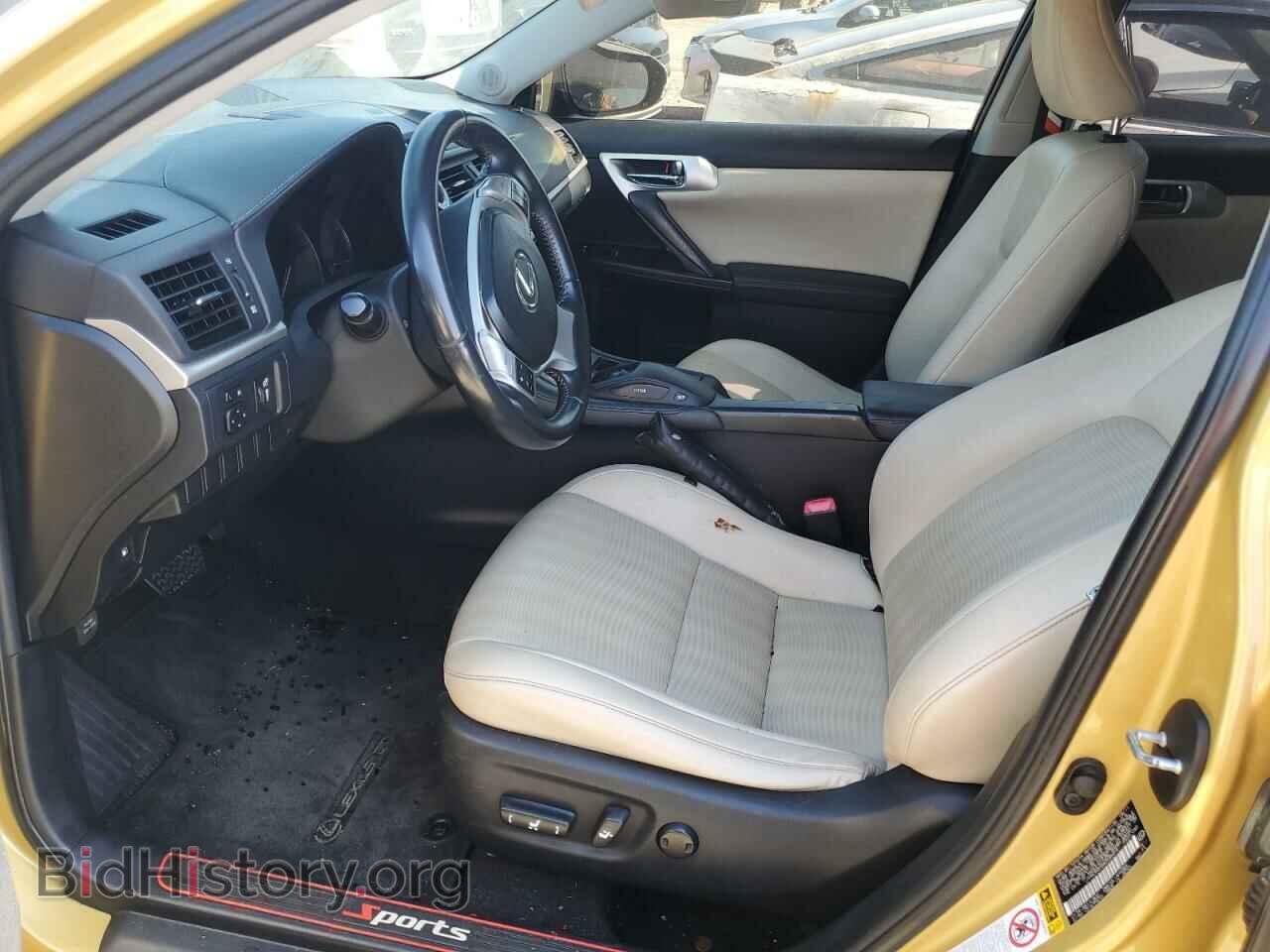 2011 LEXUS CT 200 - VIN: JTHKD5BH6B2045415 - Фото 7