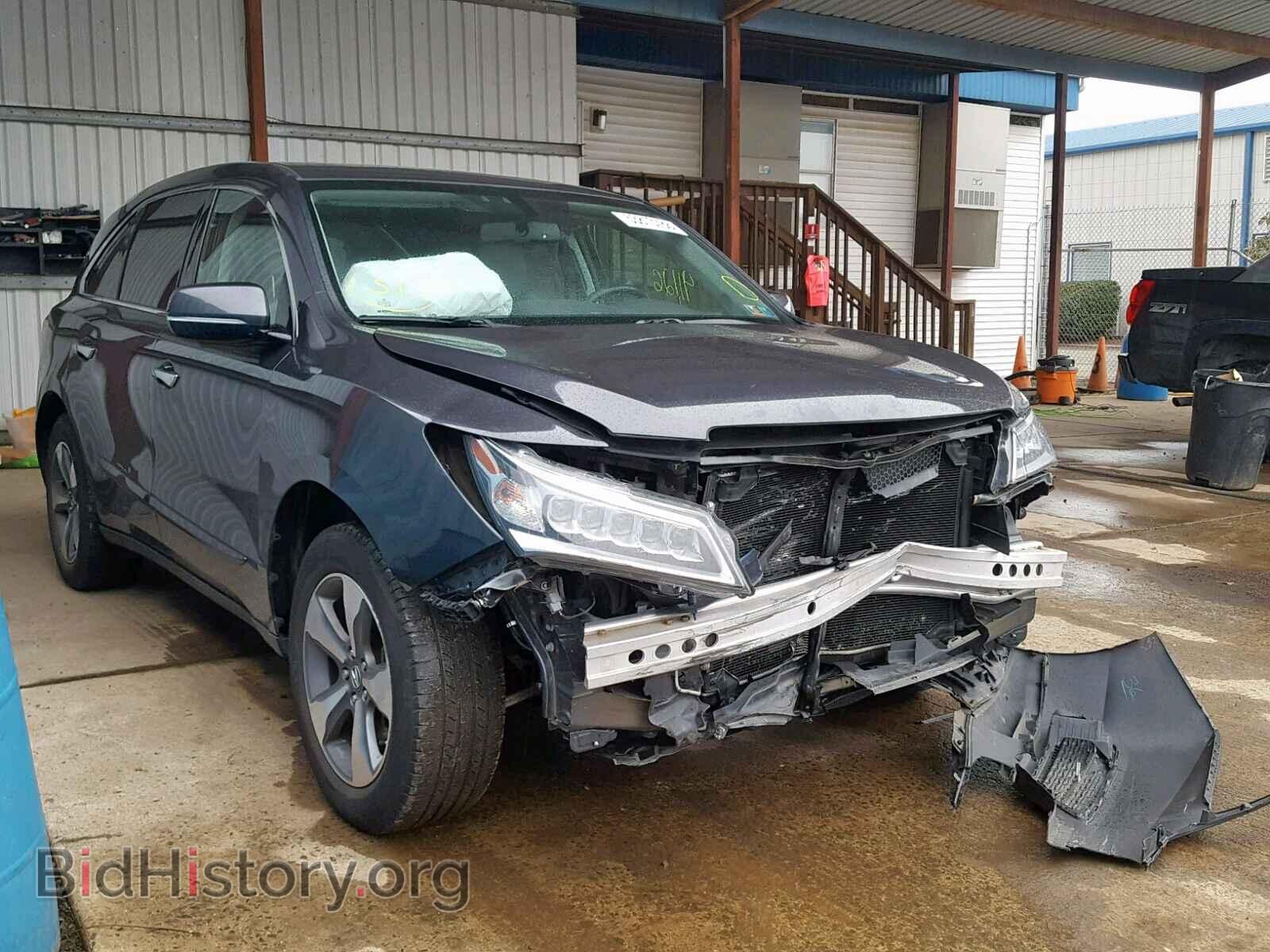 Фотография 5FRYD4H22EB002781 - ACURA MDX 2014