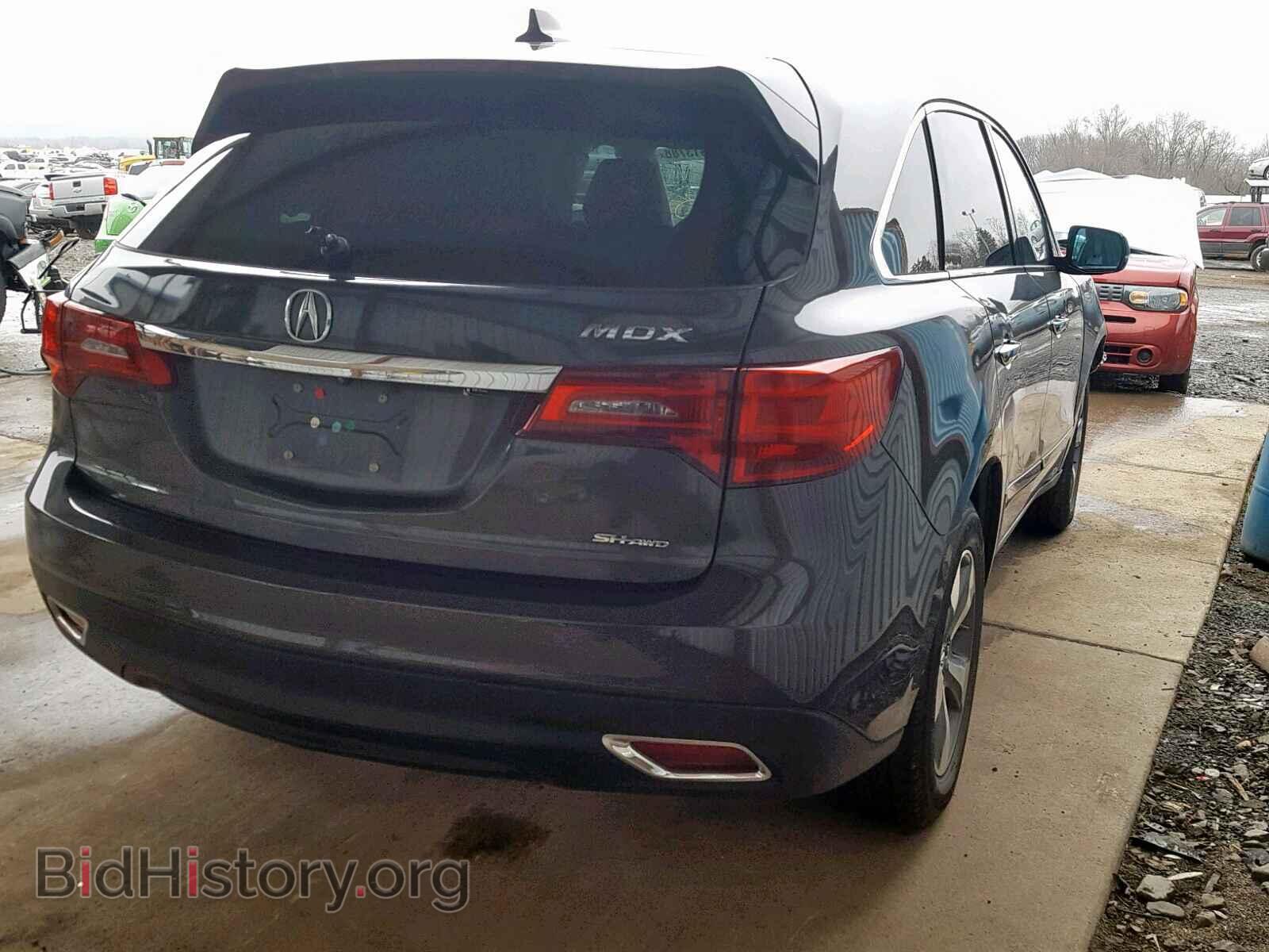 2014 ACURA MDX - VIN: 5FRYD4H22EB002781 - Фото 4