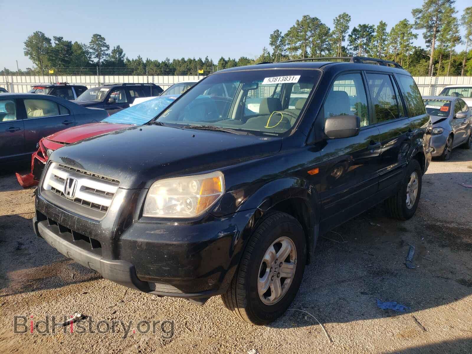 2007 HONDA PILOT - VIN: 5FNYF18167B032175 - Фото 2