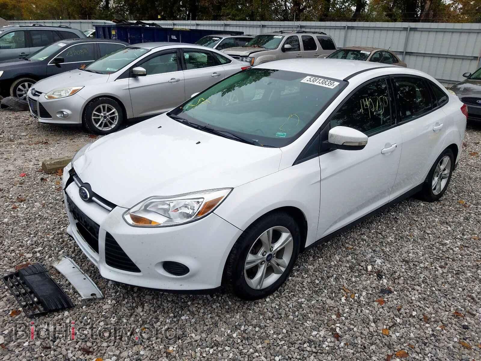2014 FORD FOCUS SE - VIN: 1FADP3F27EL454846 - Фото 2