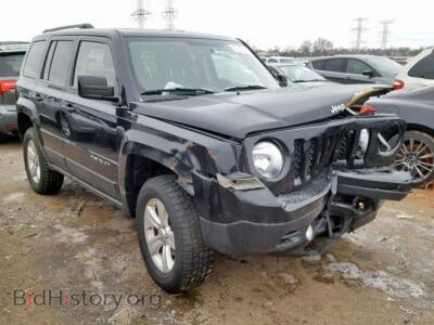 2012 Jeep PATRIOT SP, черный — VIN 1C4NJRBB7CD656005, Copart