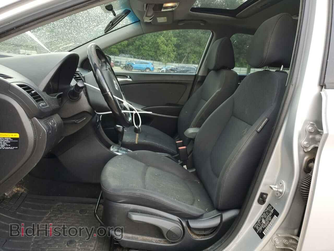 2014 HYUNDAI ACCENT - VIN: KMHCU5AE2EU160062 - Фото 7
