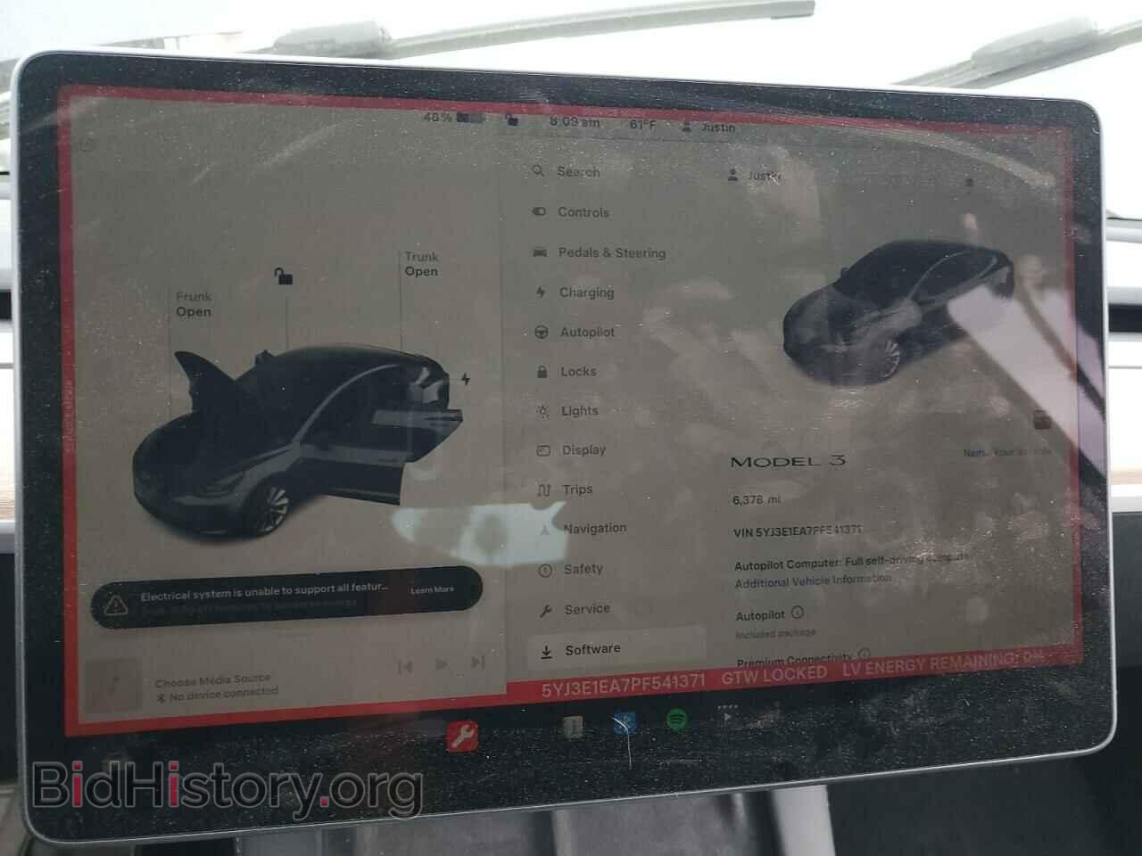 2023 TESLA MODEL 3 - VIN: 5YJ3E1EA7PF541371 - Фото 9