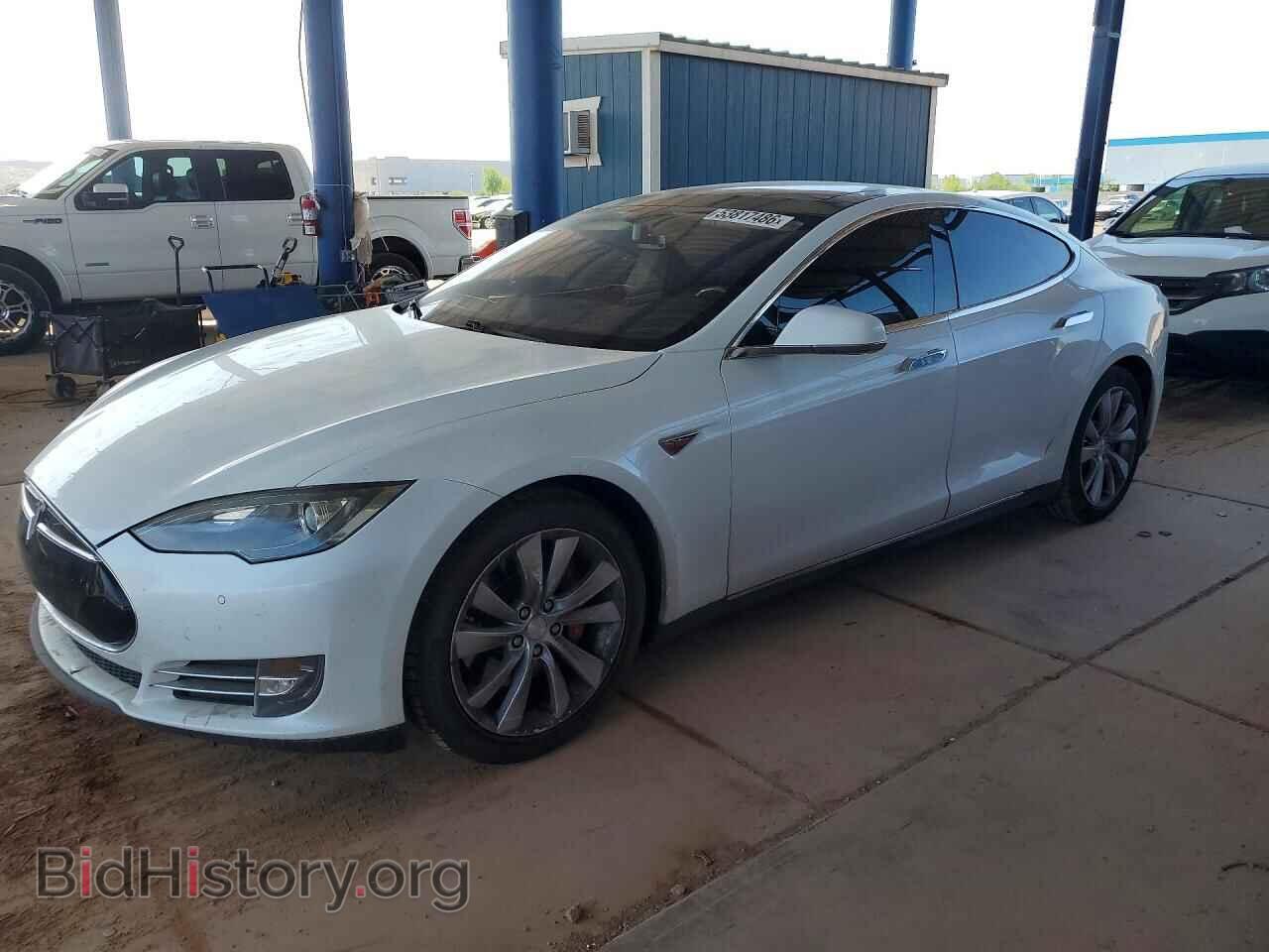 Photo 5YJSA1H19EFP36338 - TESLA MODEL S 2014