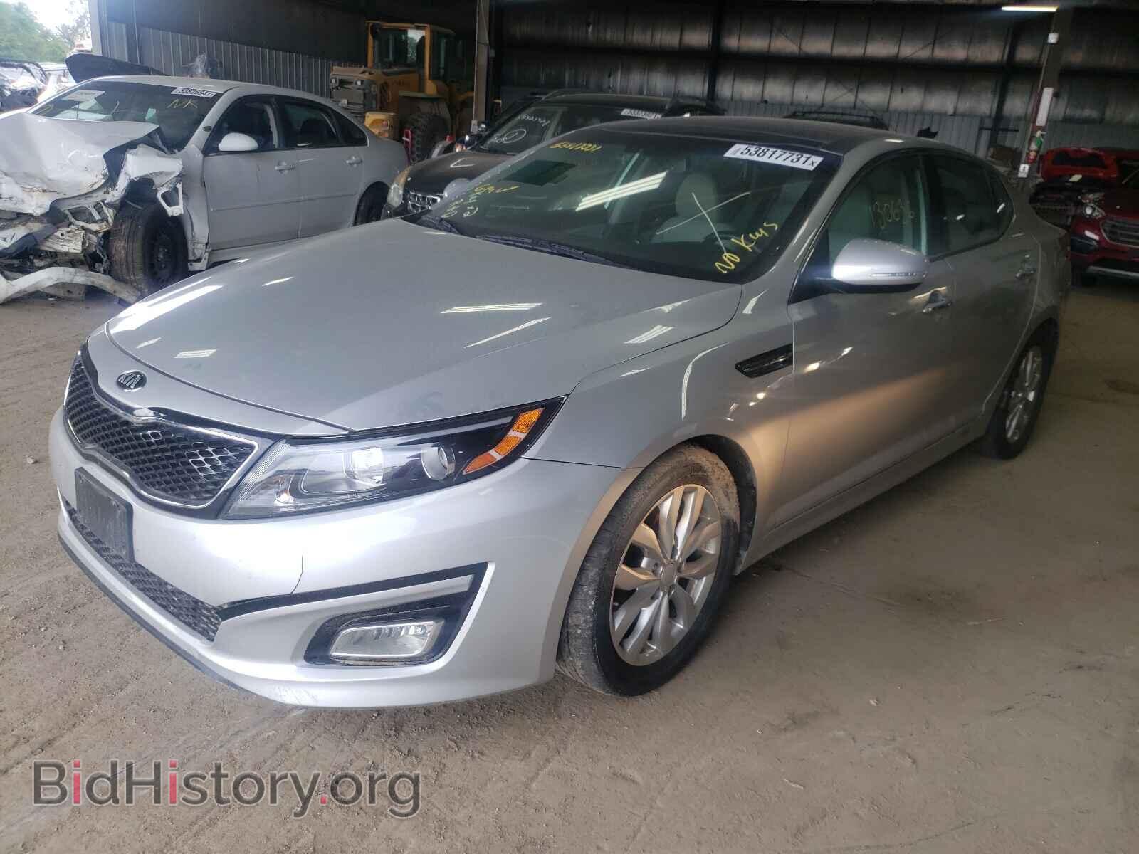 2015 KIA OPTIMA - VIN: 5XXGN4A72FG397110 - Фото 2