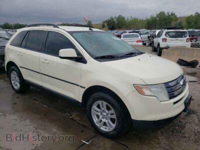2008 Ford EDGE Edge SEL, cream — VIN 2FMDK48C28BB10569, Copart