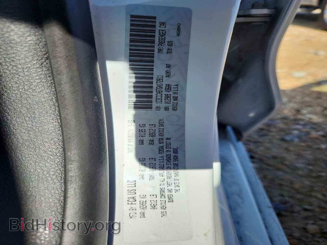 2016 CHRYSLER 200 - VIN: 1C3CCCAB7GN172811 - Photo 12