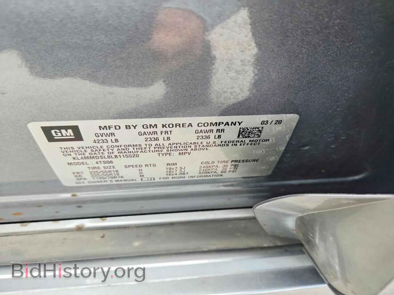 2020 BUICK ENCORE - VIN: KL4MMDSL8LB115520 - Photo 14