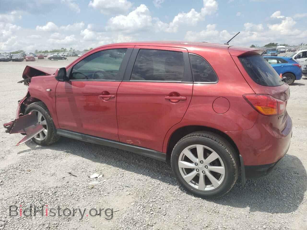 2014 MITSUBISHI OUTLANDER - VIN: 4A4AP3AU2EE001642 - Фото 2