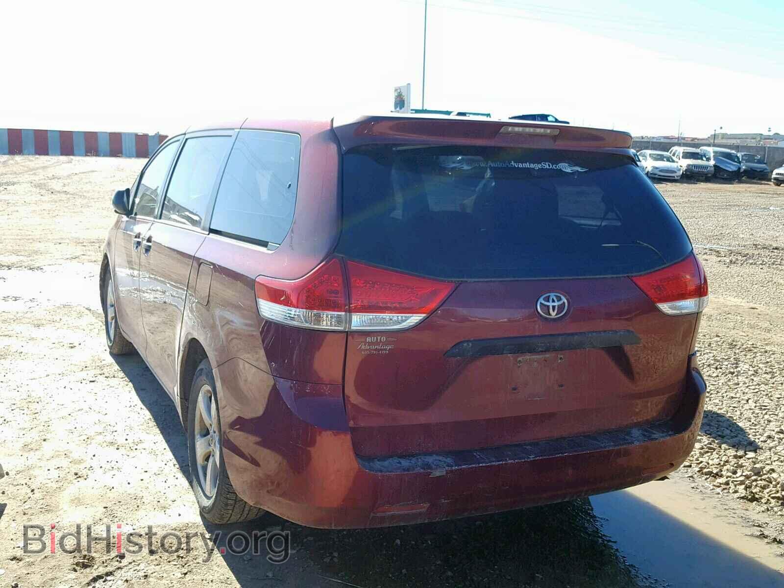 2012 TOYOTA SIENNA BAS - VIN: 5TDKA3DC8CS012751 - Фото 3