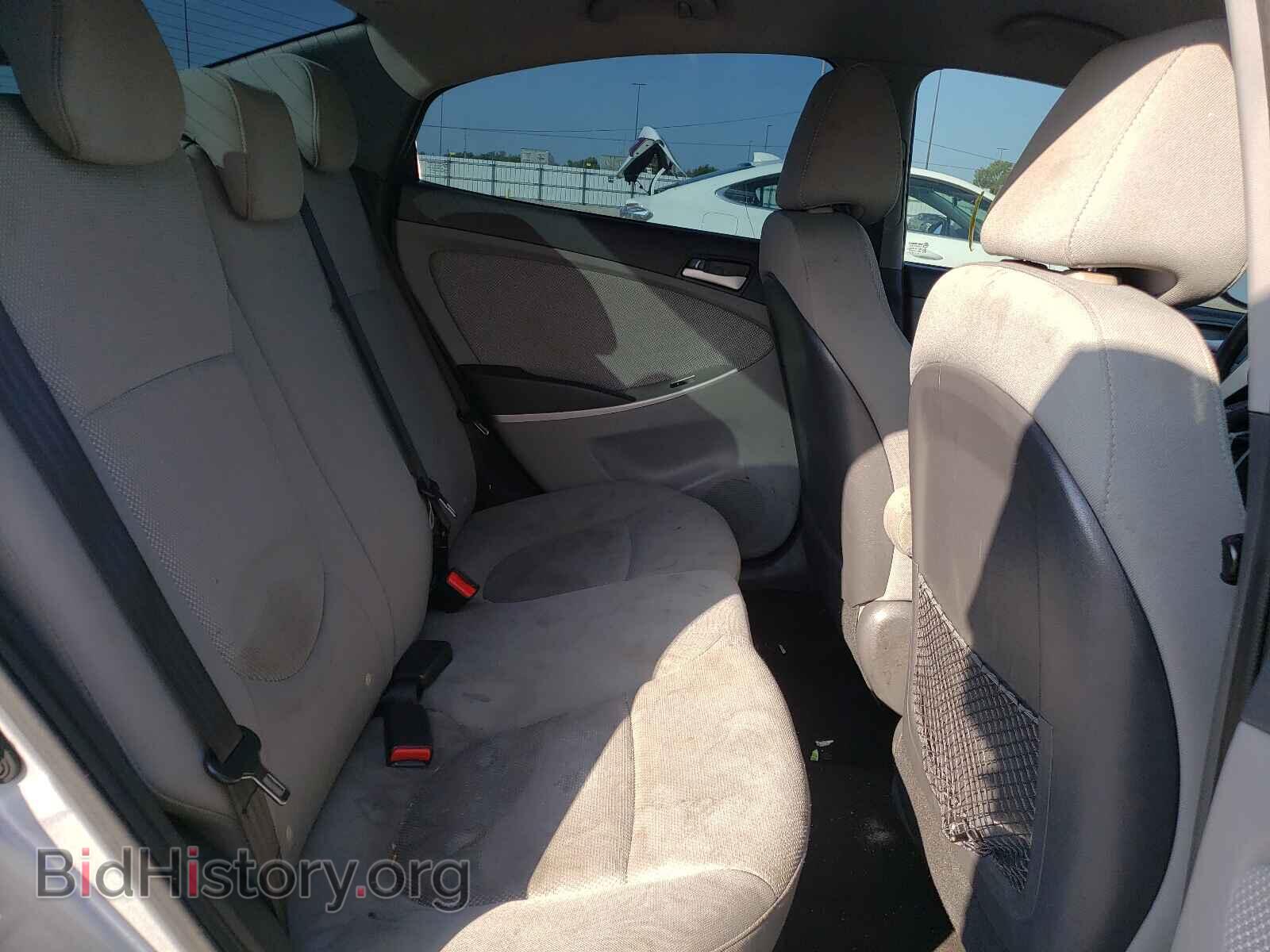2013 HYUNDAI ACCENT - VIN: KMHCT4AE4DU500954 - Фото 6