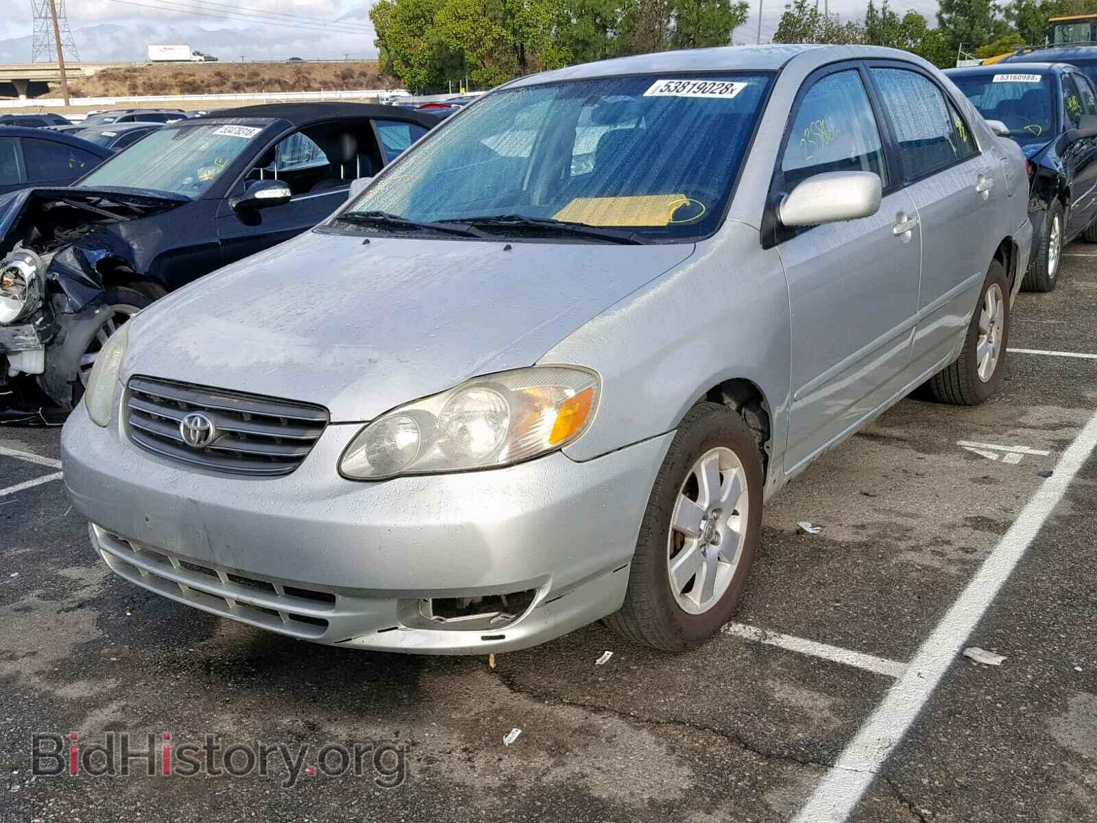 2003 TOYOTA COROLLA - VIN: 1NXBR32E73Z111081 - Photo 2