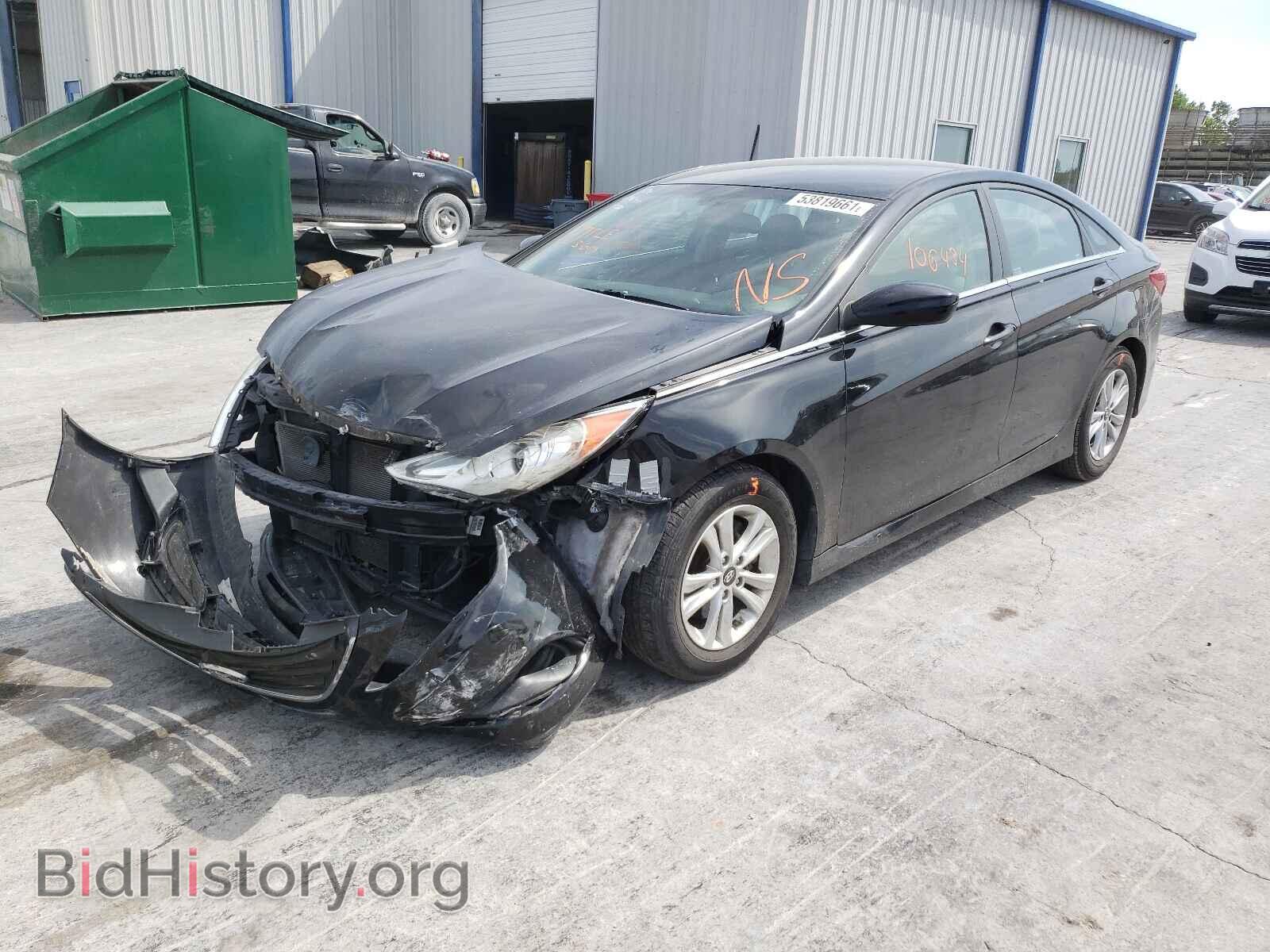 2014 HYUNDAI SONATA - VIN: 5NPEB4AC2EH841313 - Фото 2
