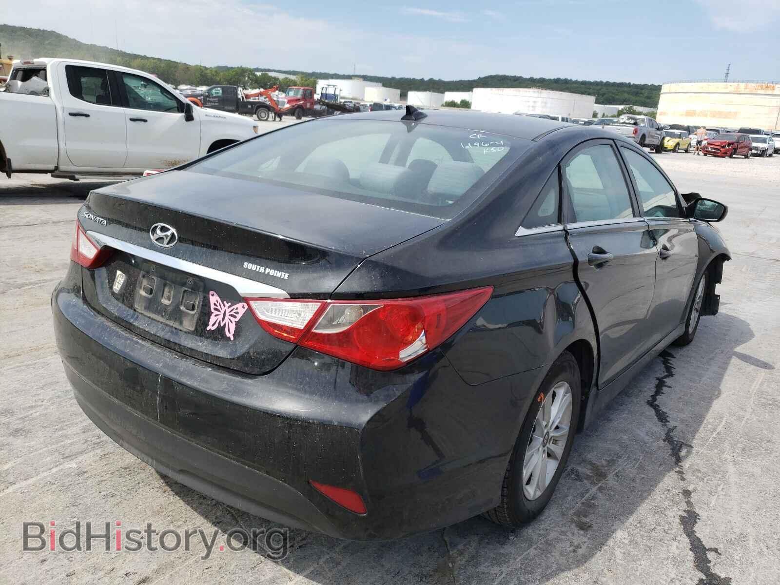 2014 HYUNDAI SONATA - VIN: 5NPEB4AC2EH841313 - Фото 4