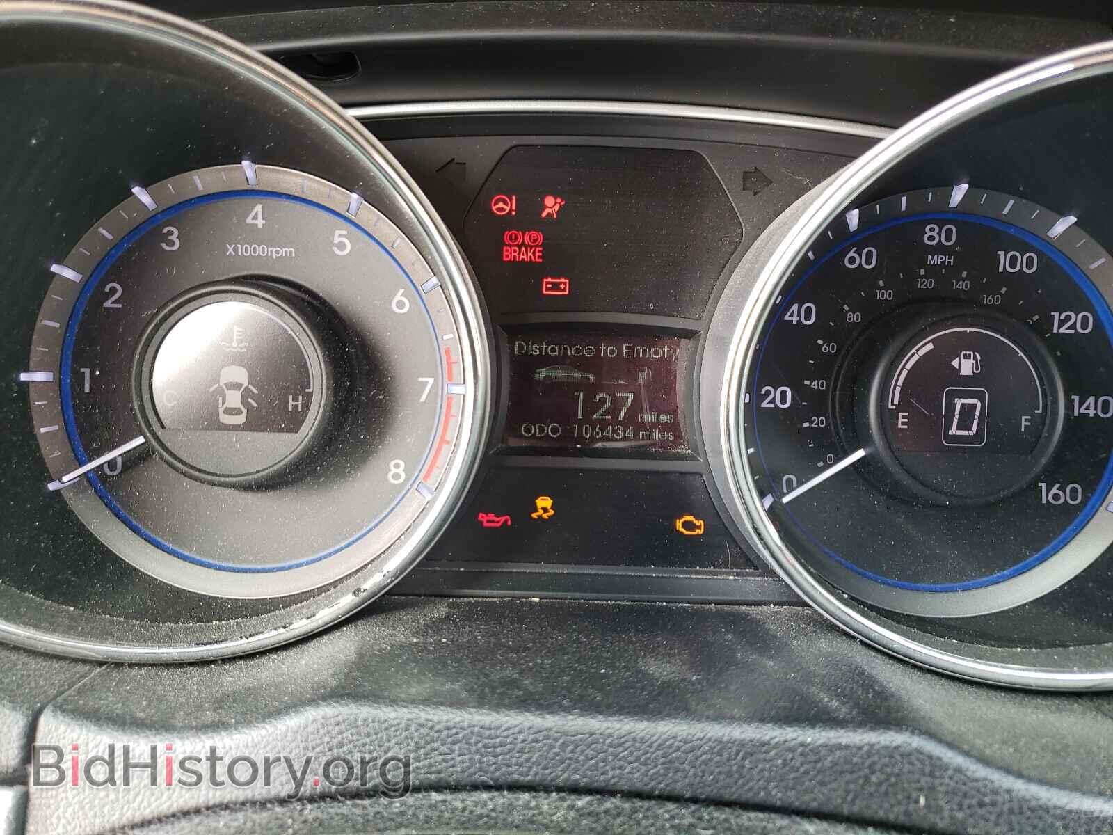 2014 HYUNDAI SONATA - VIN: 5NPEB4AC2EH841313 - Фото 8
