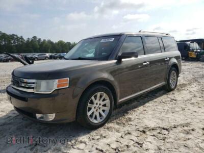 2011 Ford FLEX SEL, brown — VIN 2FMGK5CC6BBD32467, Copart
