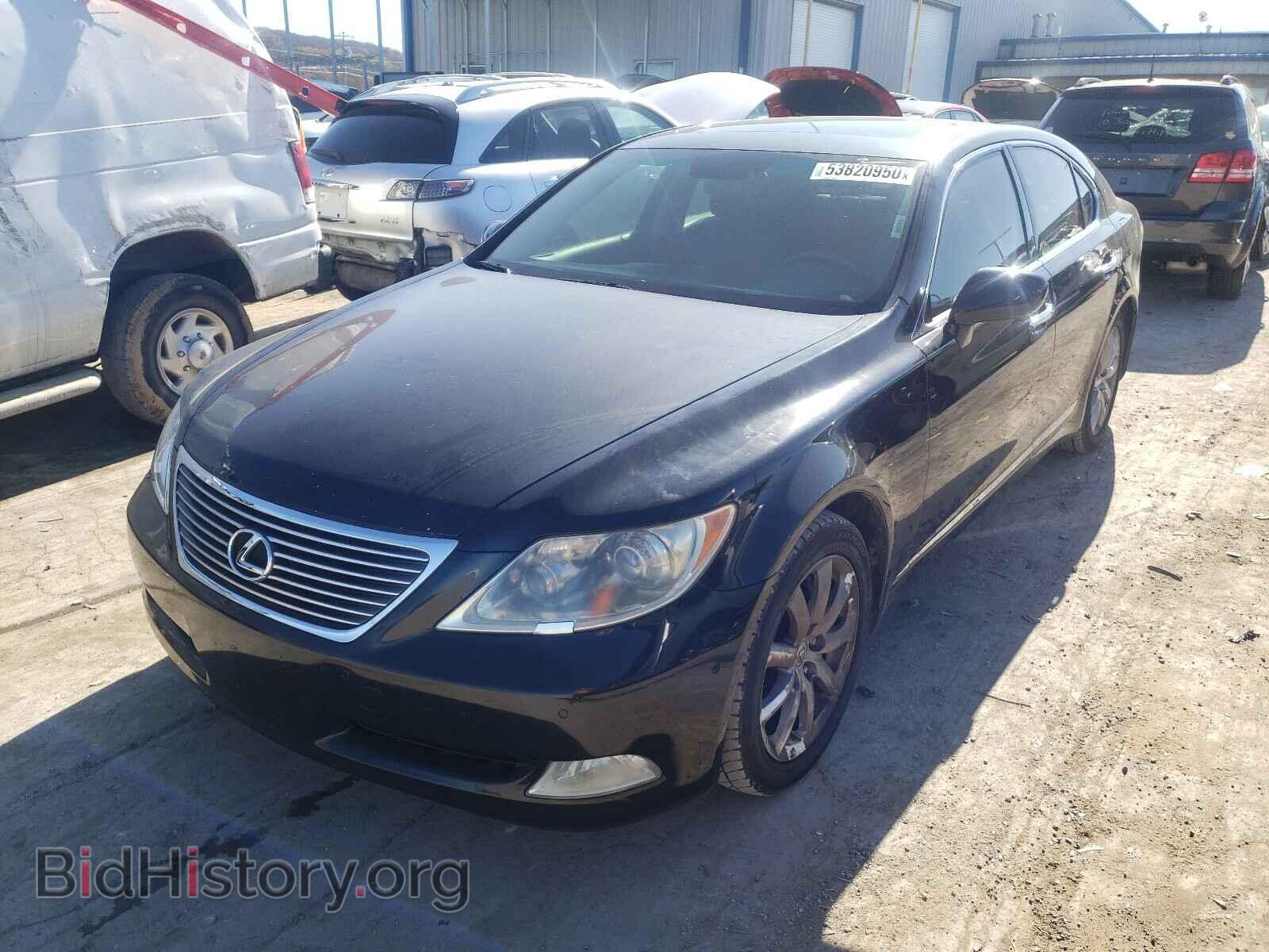 2008 LEXUS LS460 - VIN: JTHBL46F785058803 - Фото 2