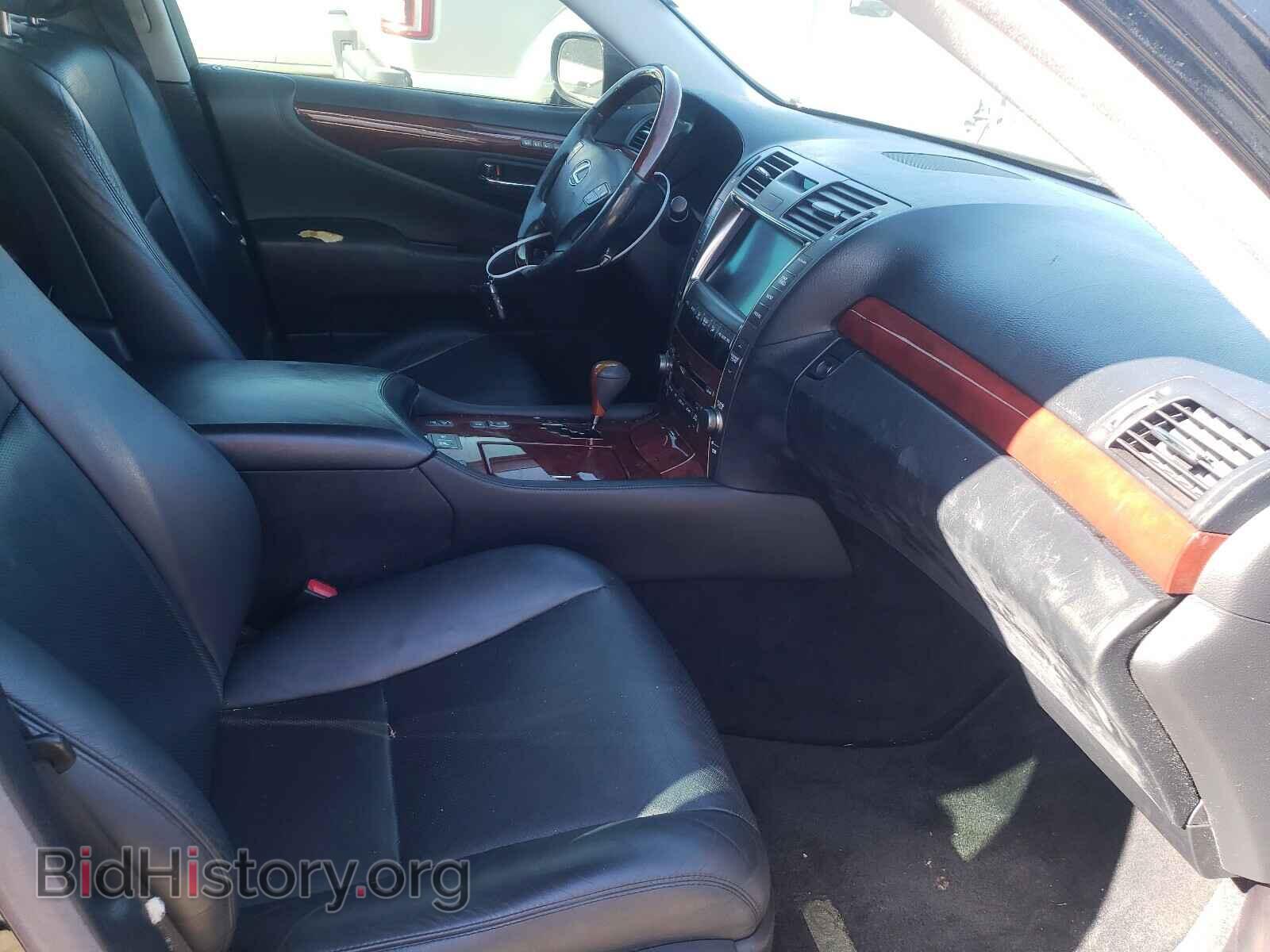 2008 LEXUS LS460 - VIN: JTHBL46F785058803 - Фото 5
