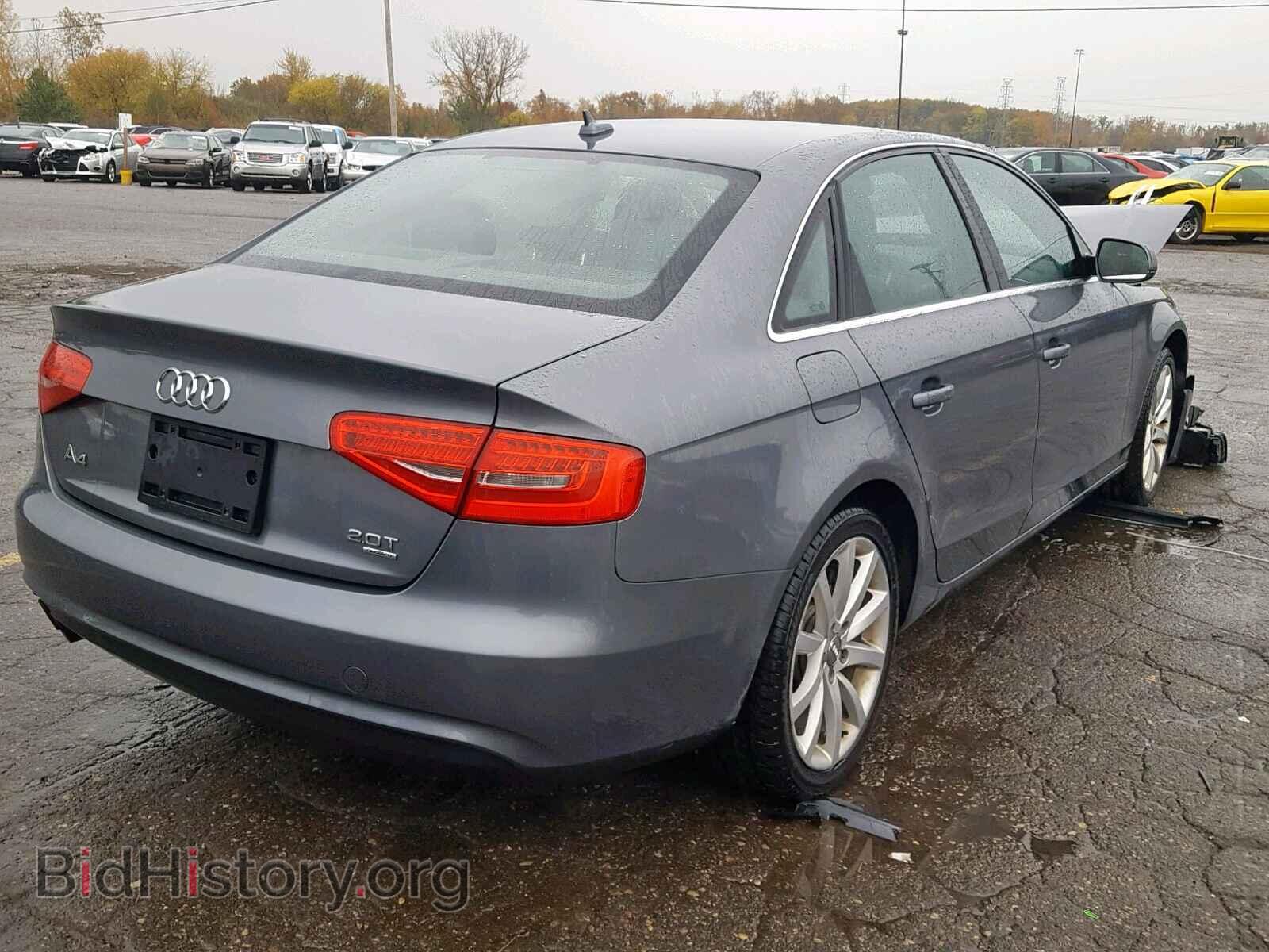 2013 AUDI A4 - VIN: WAUFFAFL4DN005577 - Фото 4