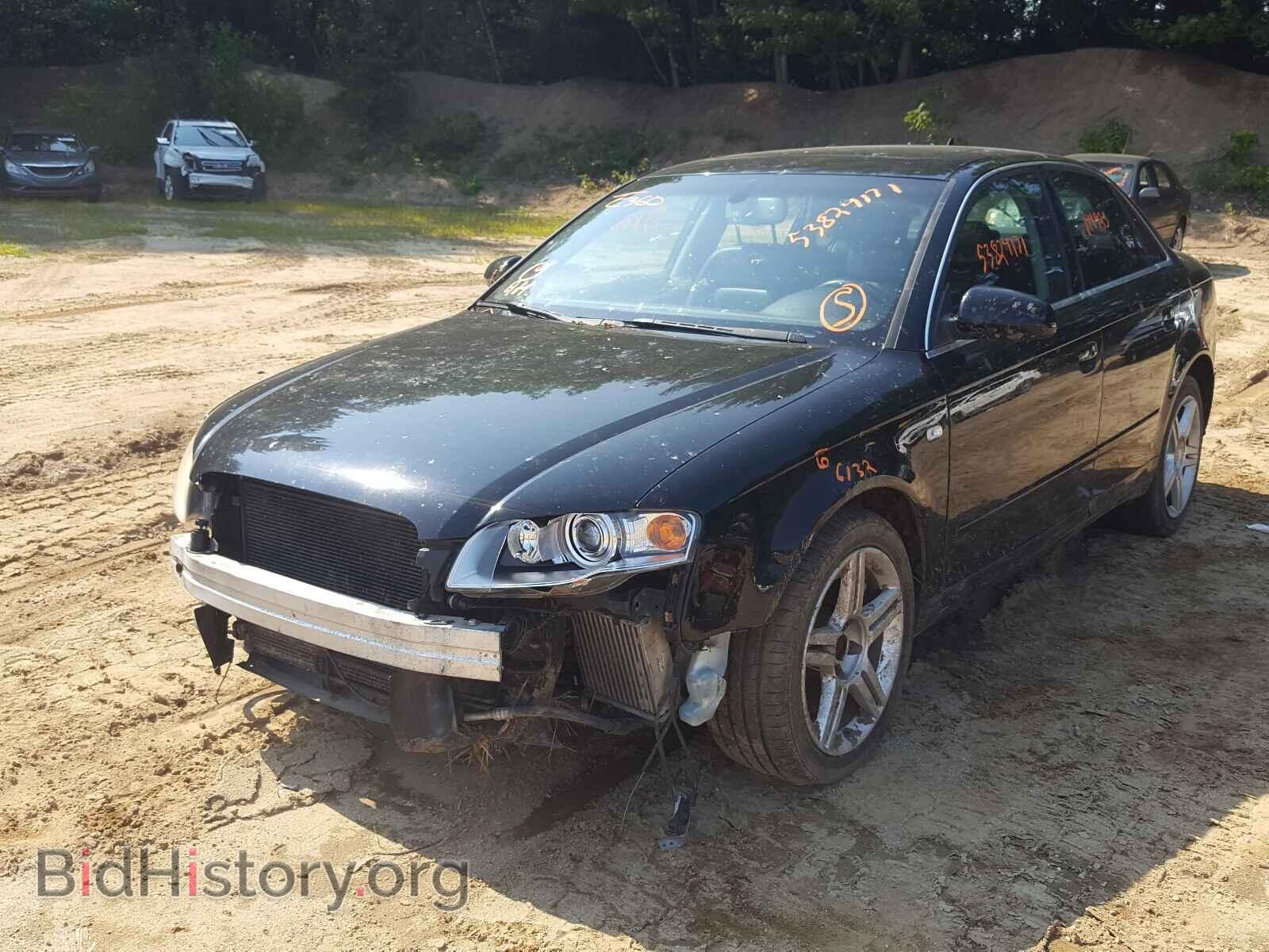 2007 AUDI A4 - VIN: WAUDF78E97A027899 - Фото 2