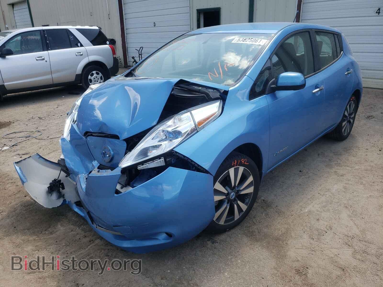2014 NISSAN LEAF - VIN: 1N4AZ0CP4EC334823 - Фото 2