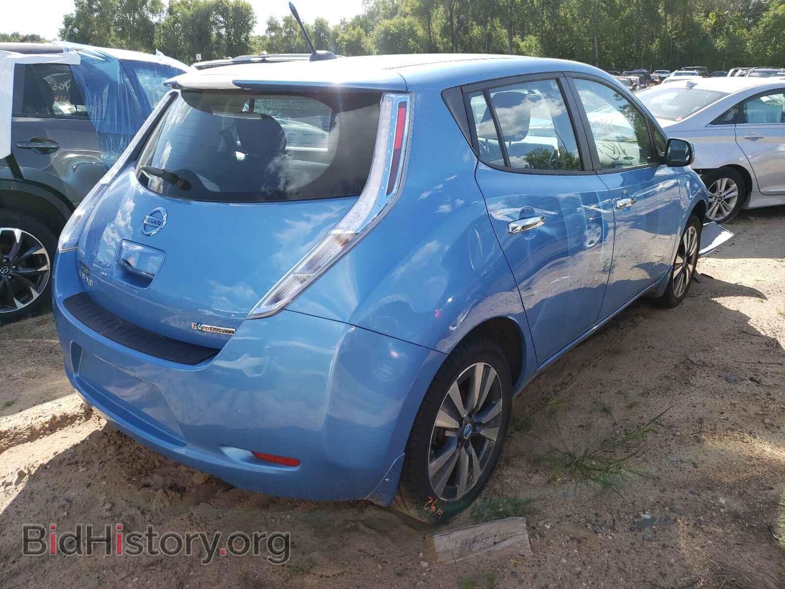2014 NISSAN LEAF - VIN: 1N4AZ0CP4EC334823 - Фото 4