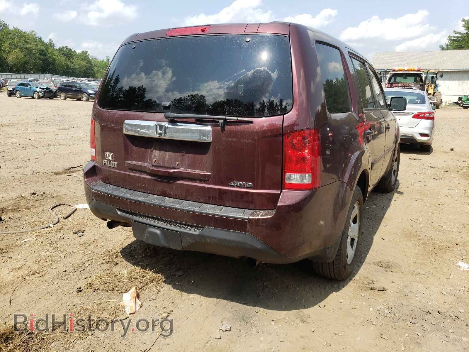 2014 HONDA PILOT - VIN: 5FNYF4H2XEB008968 - Фото 4