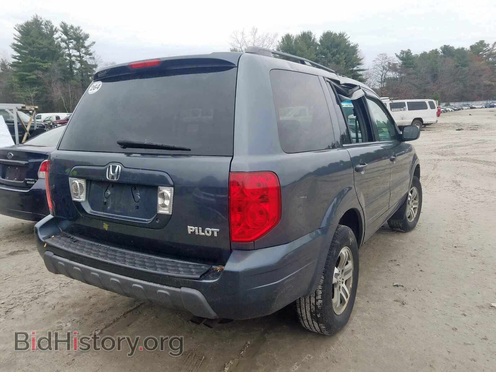 2005 HONDA PILOT - VIN: 5FNYF18425B065455 - Фото 4