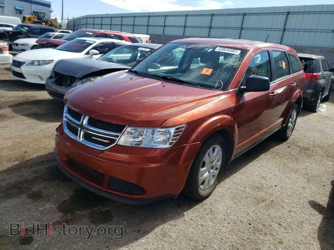 2014 DODGE JOURNEY - VIN: 3C4PDCAB5ET185001 - Фото 2