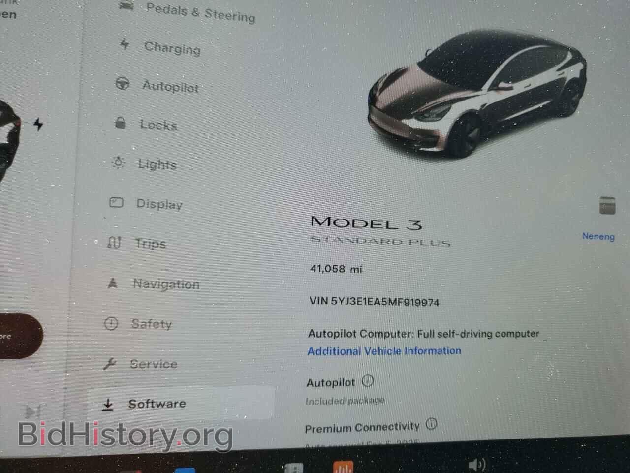2021 TESLA MODEL 3 - VIN: 5YJ3E1EA5MF919974 - Photo 9